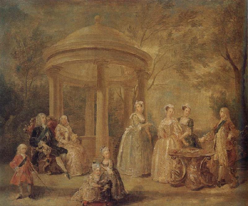 William Hogarth The Family of George Norge oil painting art